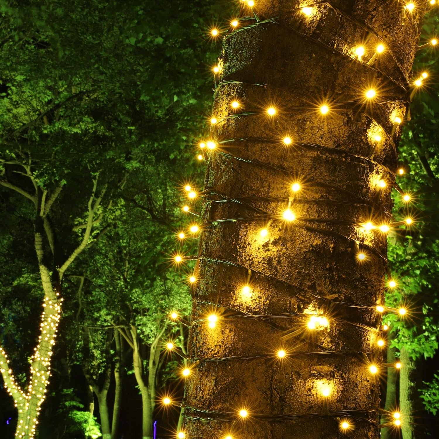 100-1000 LED Christmas Lights, Low Voltage Fairy String Lights with 8 Modes, Ideal for Xmax Tree, Garden, Home, Party, Halloween Festival Deco (Warm White, 500 LEDs) - Image 5