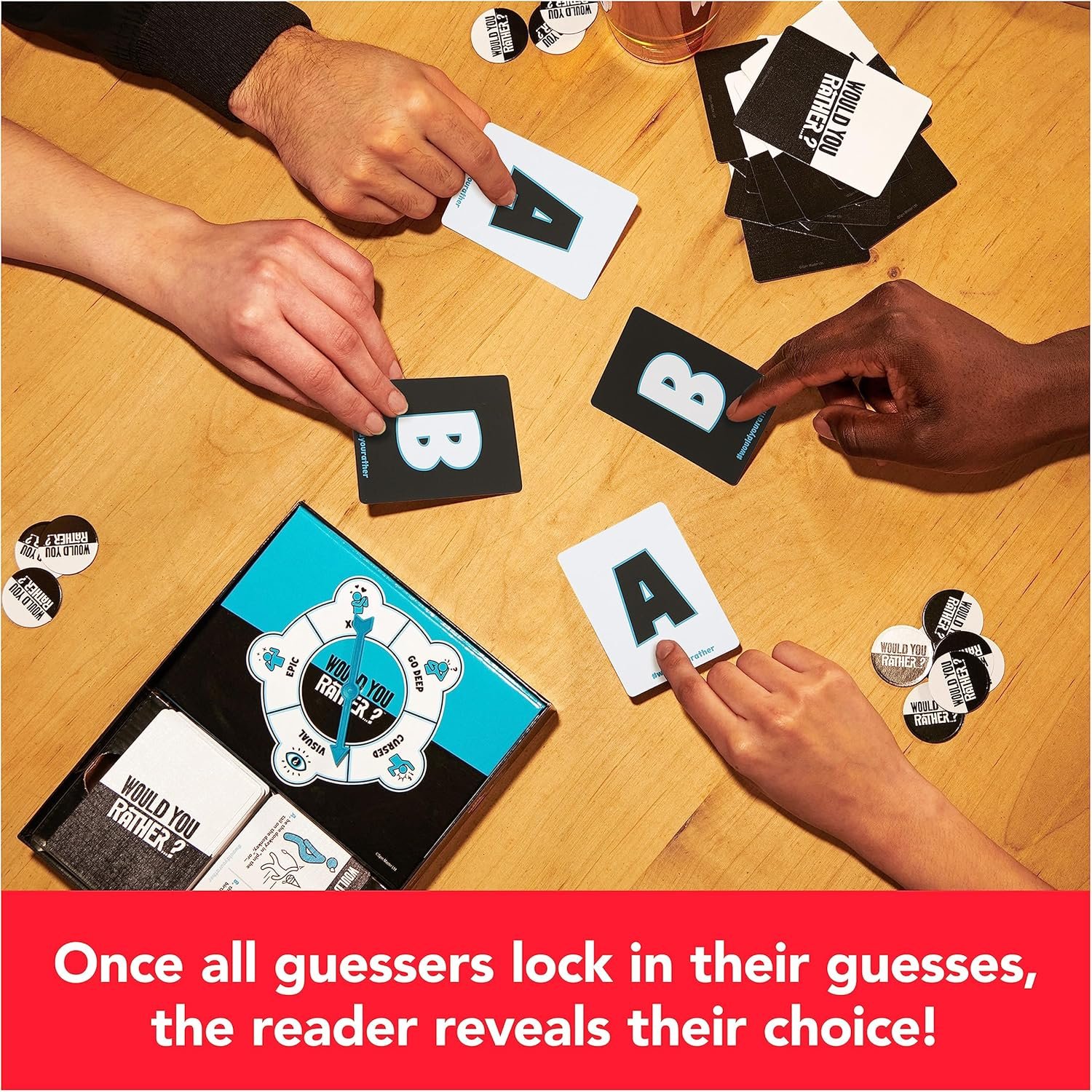 Spin Master Games, Would You Rather? Funny Card Game for College, Friendsgiving Party Games, Adult Card Games, Christmas Gifts for Teens, for Ages 14+ - Image 6